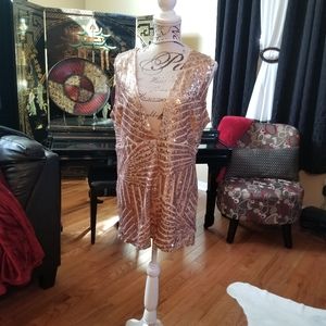 (SOLD)fashion nova Sequence one piece